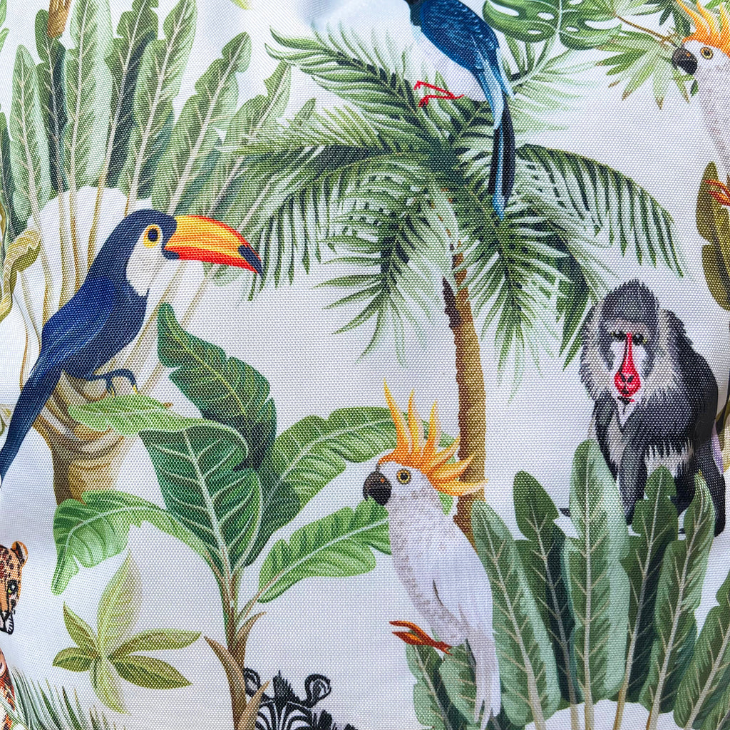 Jungle Scene Outdoor Cushion