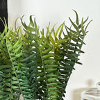 Faux Potted Fern Plant In Terracotta Pot