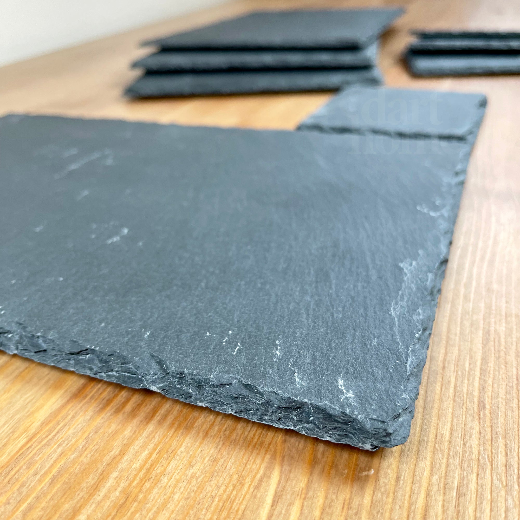 Slate Placemat & Coaster Set Of 8