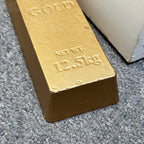 Cast Iron Gold Bar Doorstop