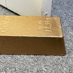 Cast Iron Gold Bar Doorstop