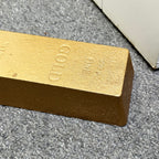 Cast Iron Gold Bar Doorstop