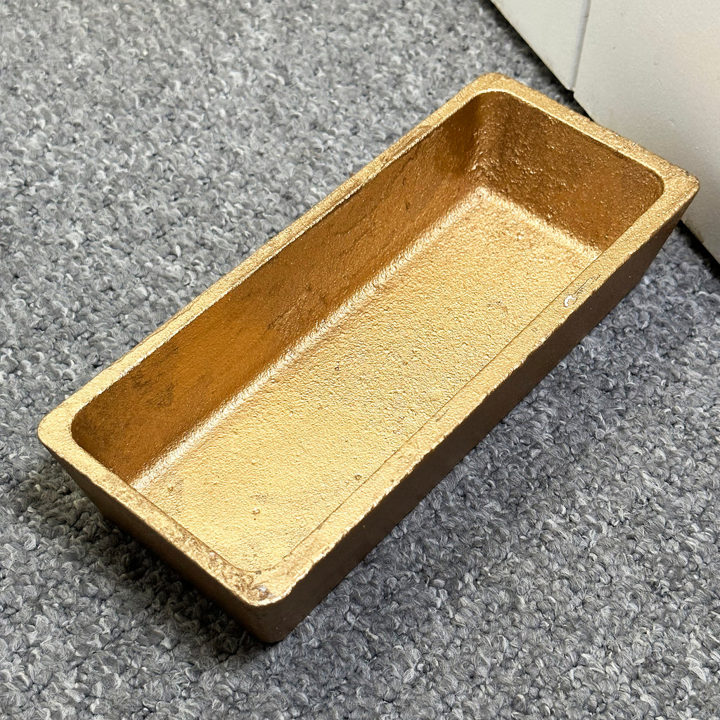 Cast Iron Gold Bar Doorstop