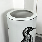 Ceramic Penguin Umbrella Stand