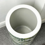 Ceramic Tropical Leaf Umbrella Stand