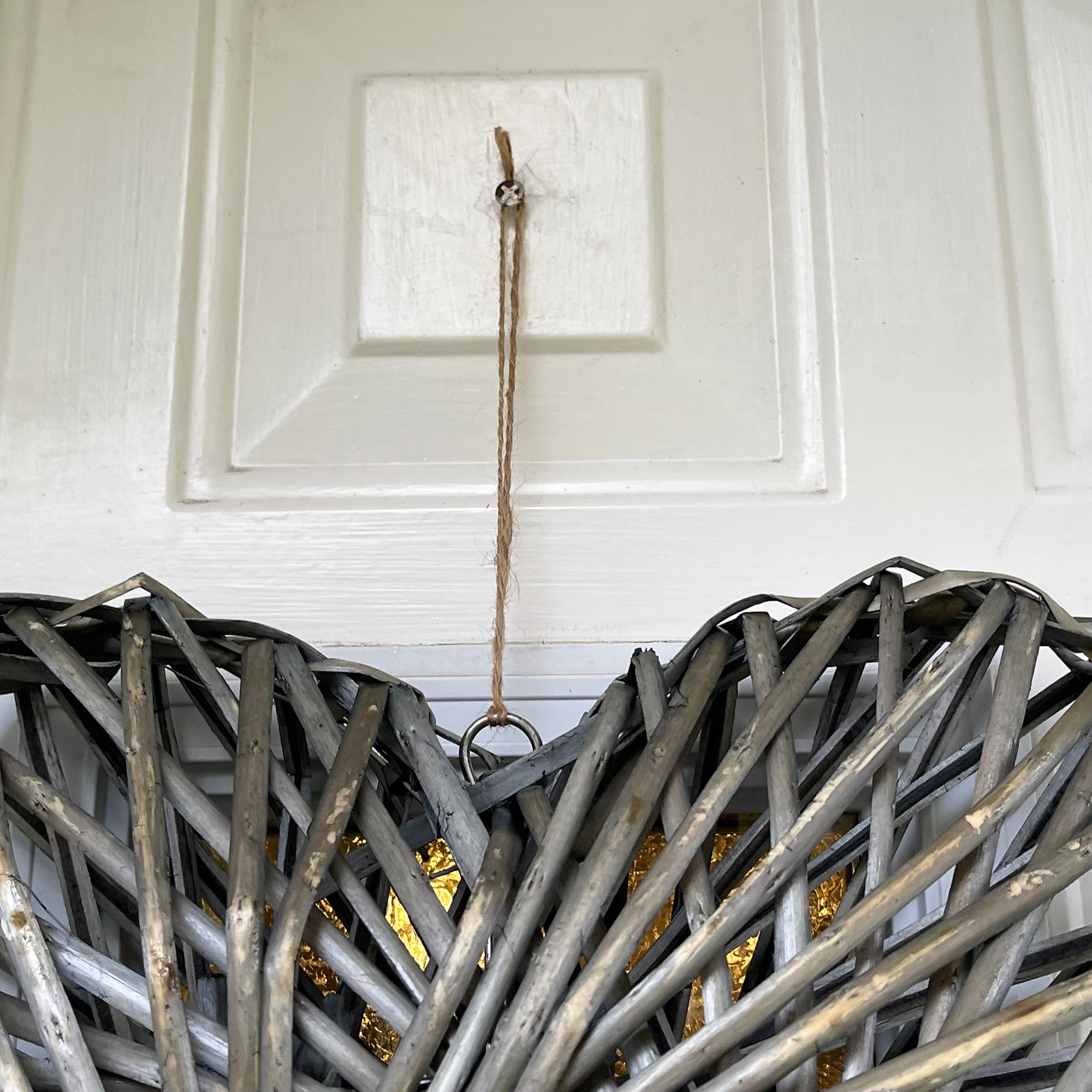 Large Wicker Heart Wall Decoration