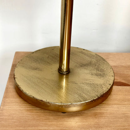 Gold Convex Adjustable Table Mirror