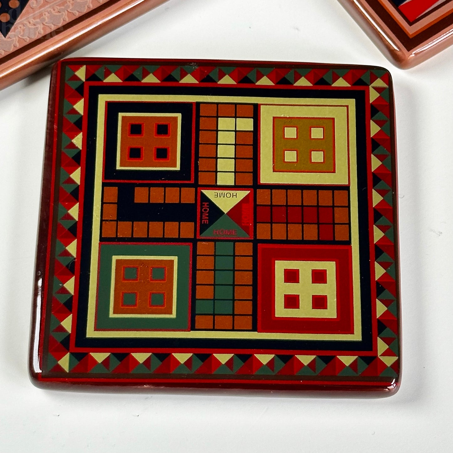 Set Of 4 Classic Board Game Coasters