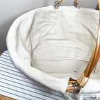 Wicker Swing Handle Shopping Basket