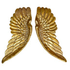 Antique Gold Hanging Angel Wings