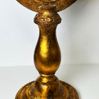 Antikgoldener Tischspiegel mit Hasenohren