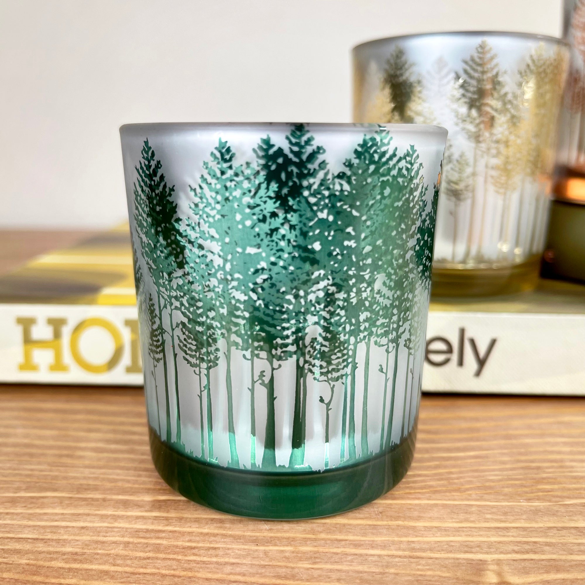 Forest Glow Tea Light Holders Set Of 3