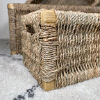 Aufbewahrungskörbe aus Seegras