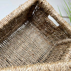 Aufbewahrungskörbe aus Seegras