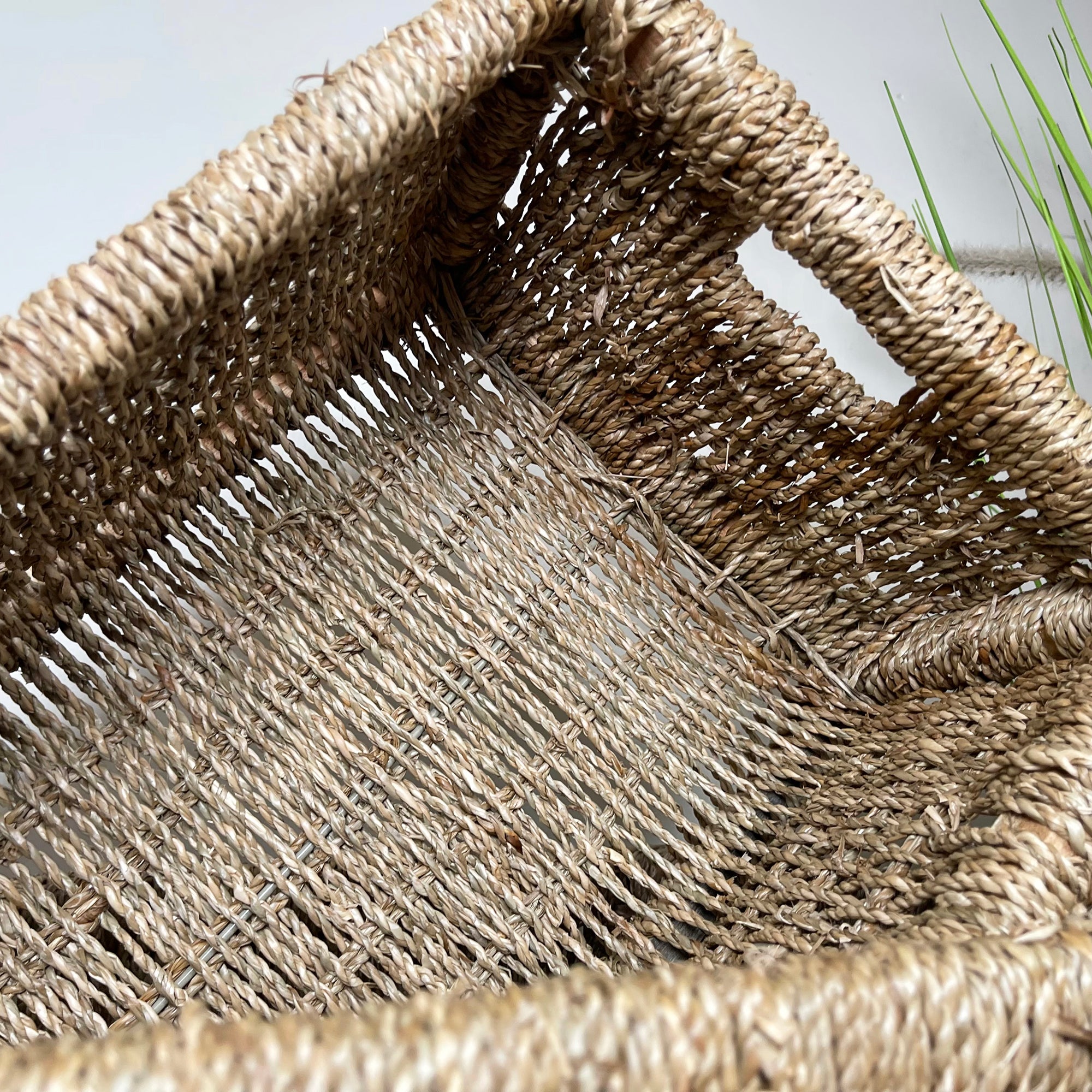 Aufbewahrungskörbe aus Seegras