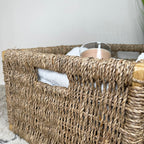 Aufbewahrungskörbe aus Seegras