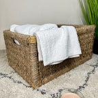 Aufbewahrungskörbe aus Seegras