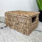 Natural Lidded Seagrass Hampers