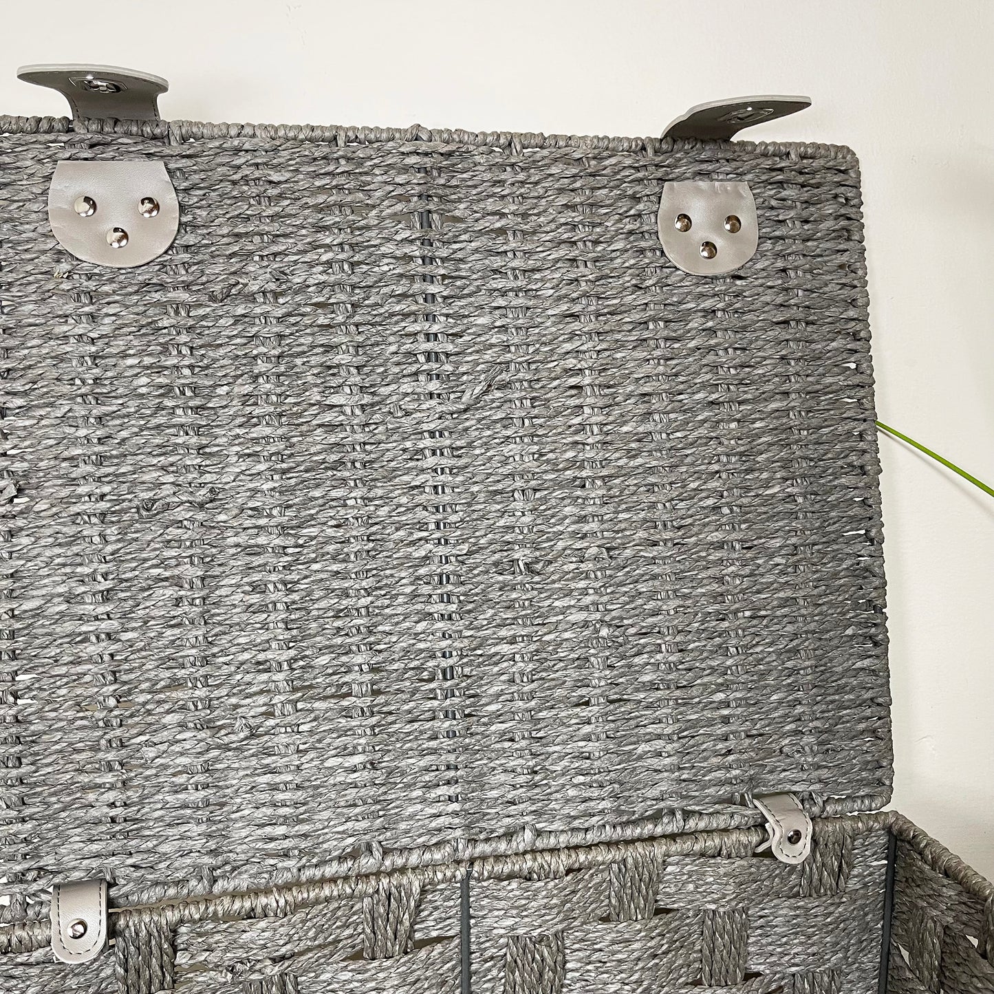 Grey Paper Rope Storage Hampers