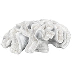 White Resin Cats Paw Coral Sculpture