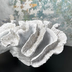 White Resin Cats Paw Coral Sculpture