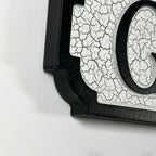Crackled Gin Palace Street Sign