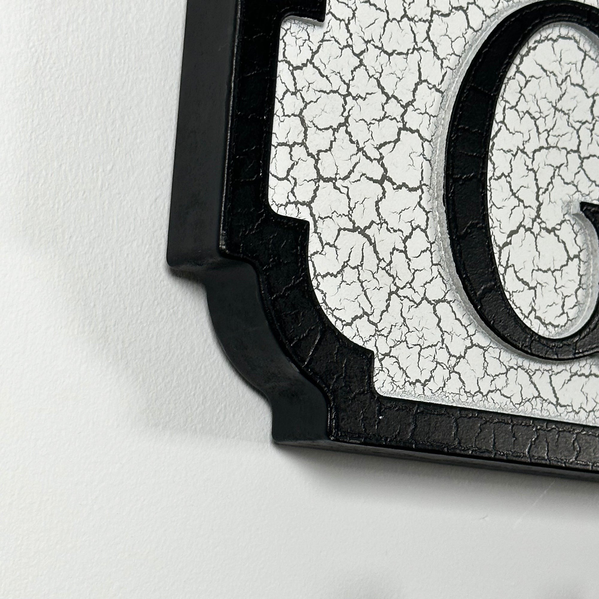 Crackled Gin Palace Street Sign