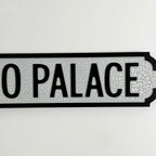 Crackled Prosecco Palace Street Sign
