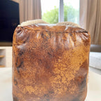 Faux Leather Welcome Cube Doorstop