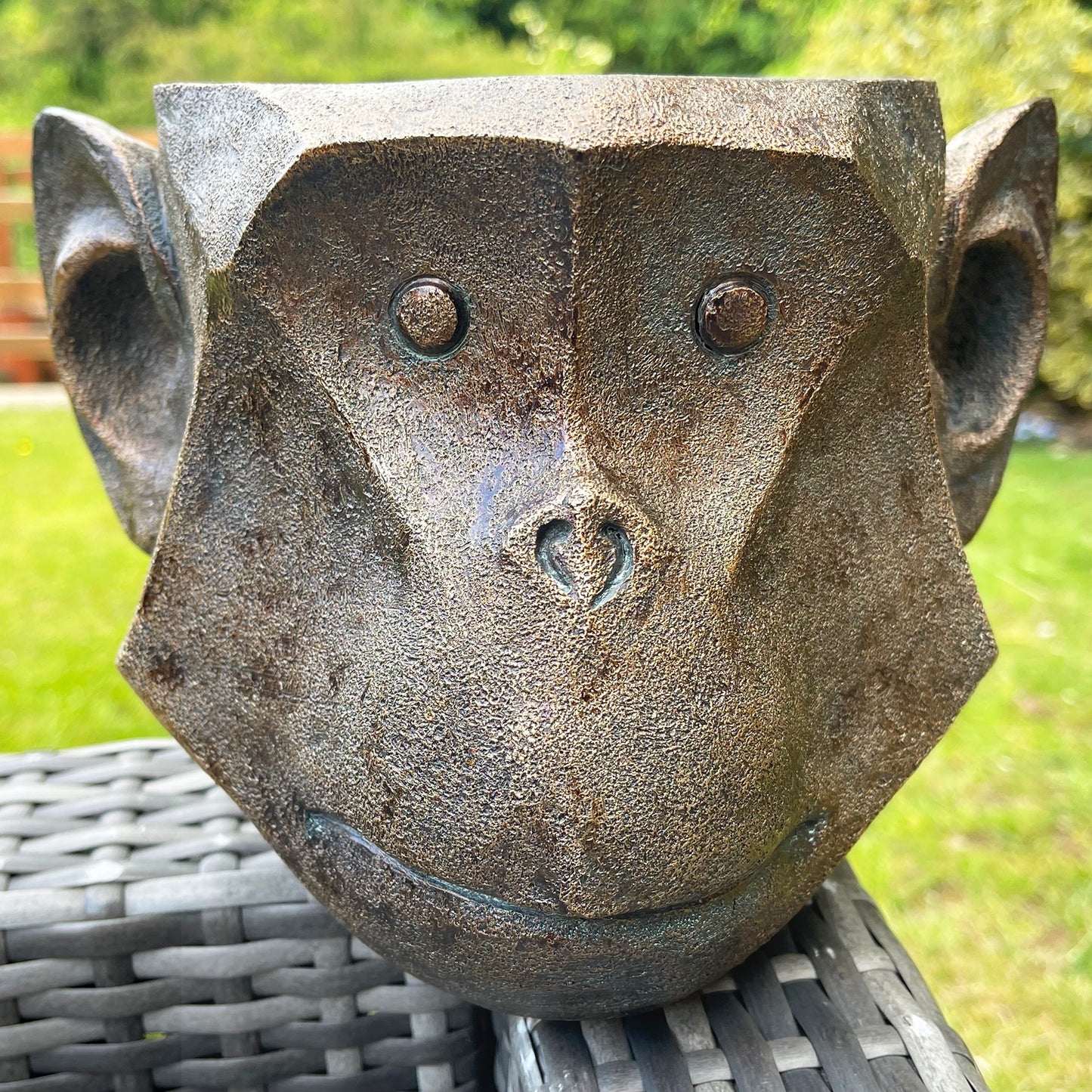 Happy Monkey Head Planter