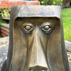 Gold Monkey Head Planter Large