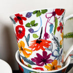 Set Of 4 Full Floral Bloom Mugs 380ml