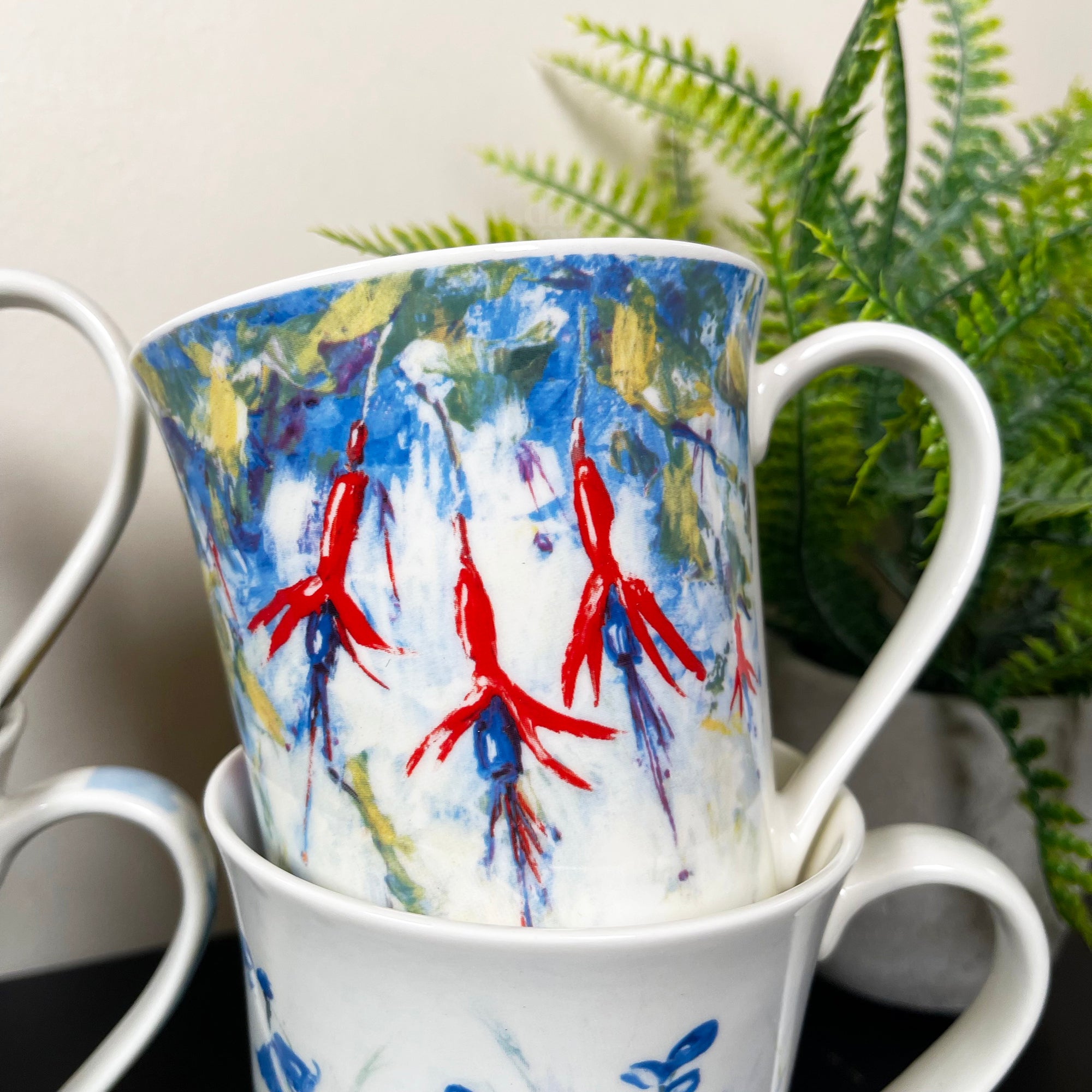 Wildflower Meadow Mugs Set Of 4