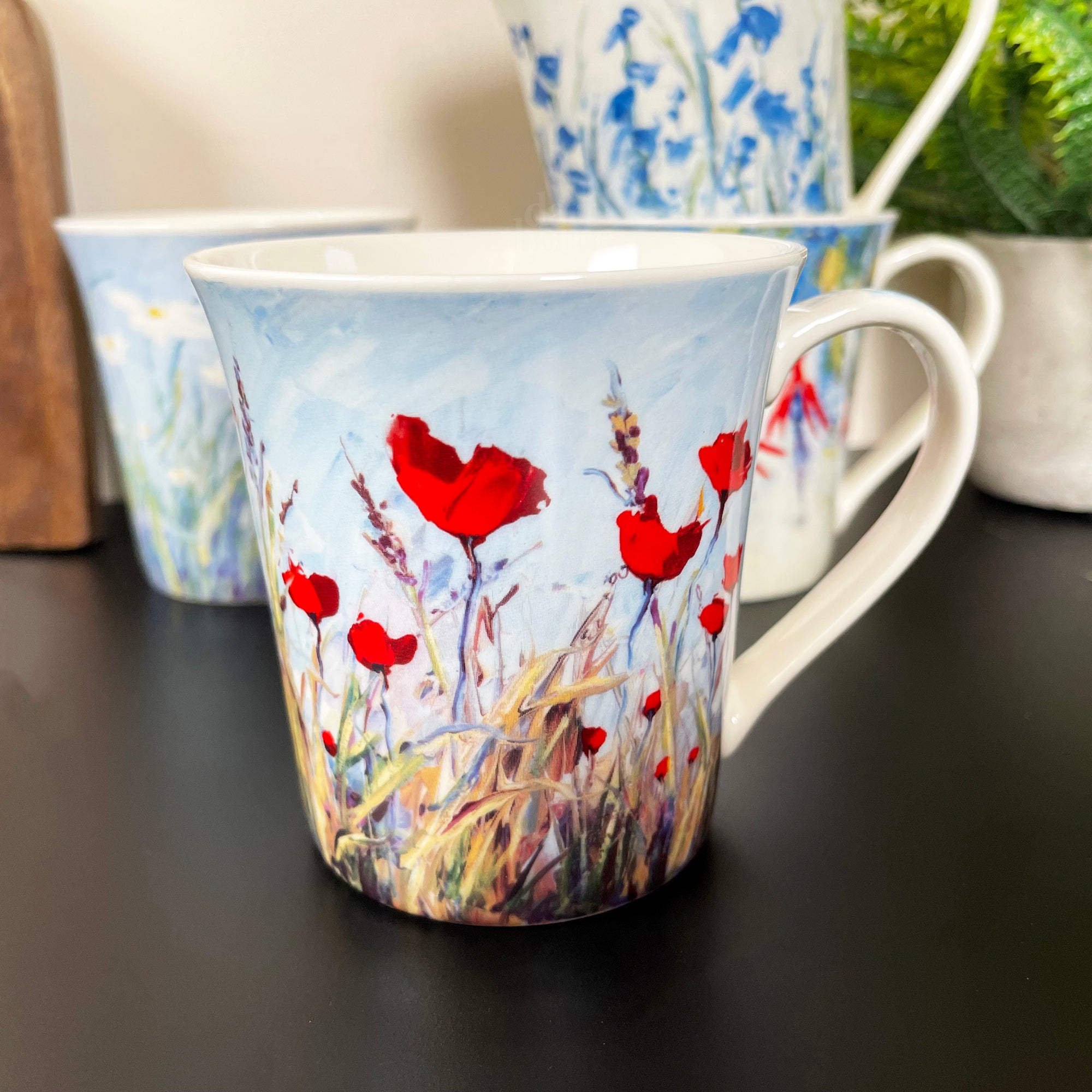 Wildflower Meadow Mugs Set Of 4
