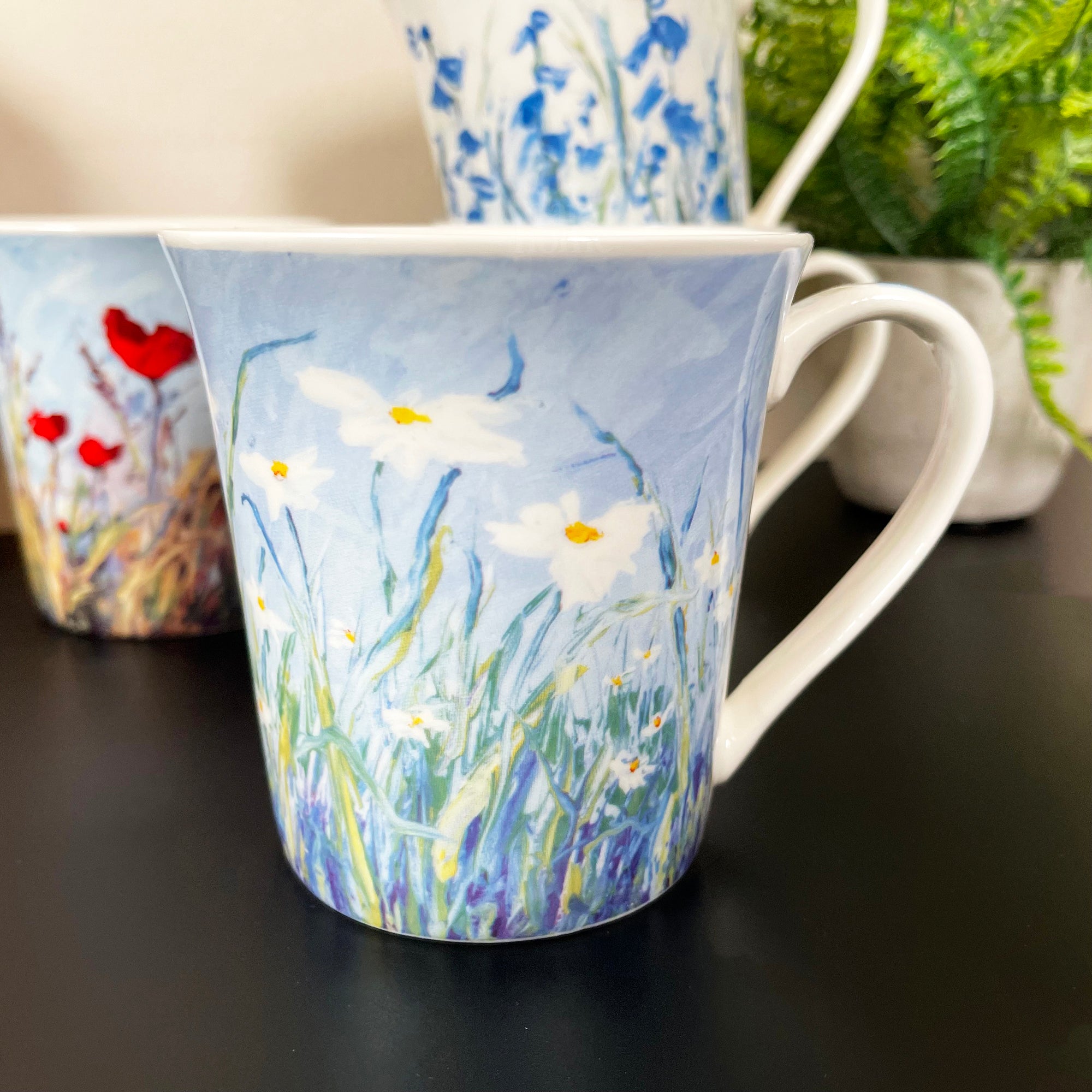 Wildflower Meadow Mugs Set Of 4