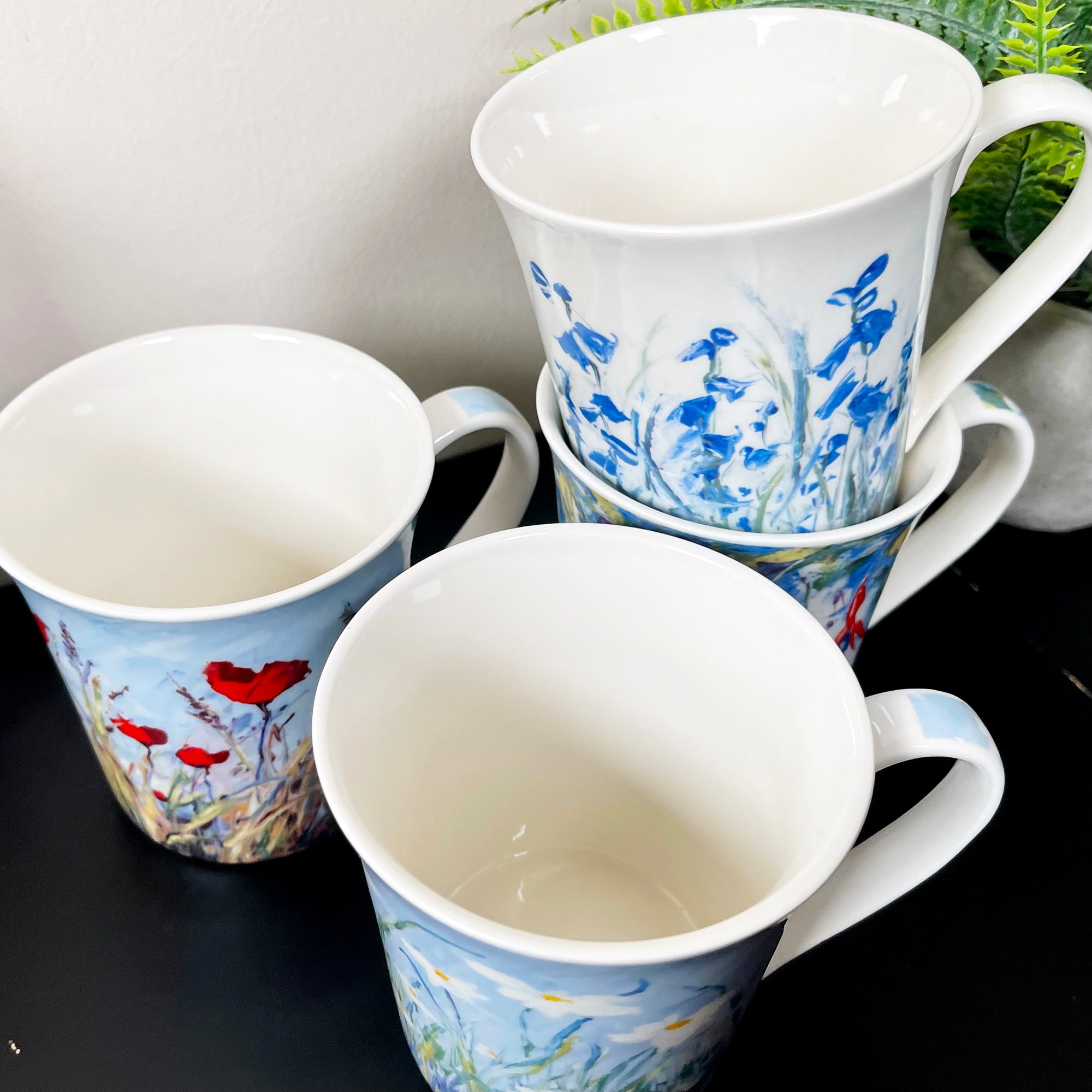 Wildflower Meadow Mugs Set Of 4