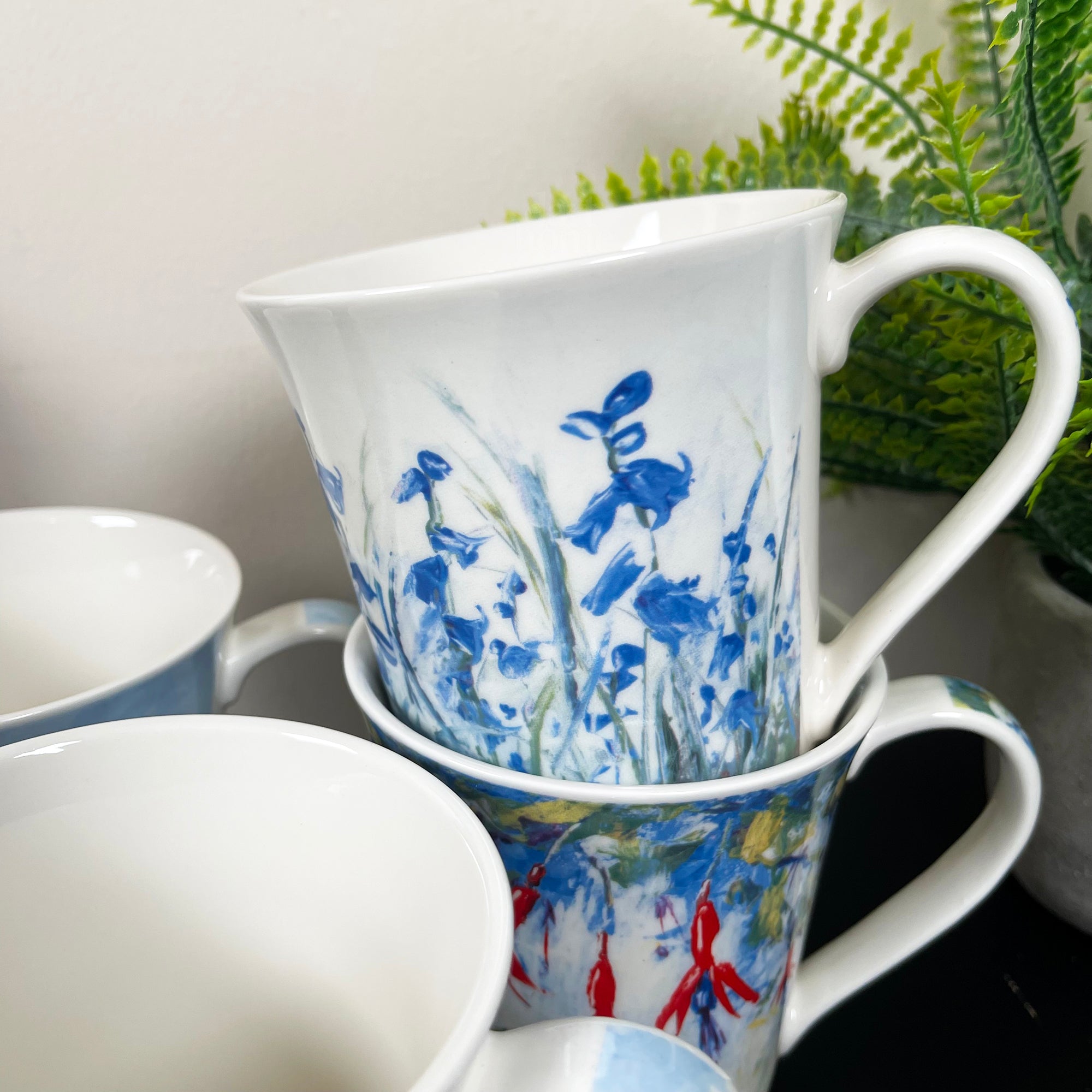 Wildflower Meadow Mugs Set Of 4