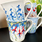 Wildflower Meadow Mugs Set Of 4