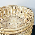 Round Wicker Bread Baskets