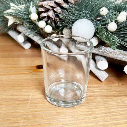 Frosted Pine Cone 4 Tealight Holder