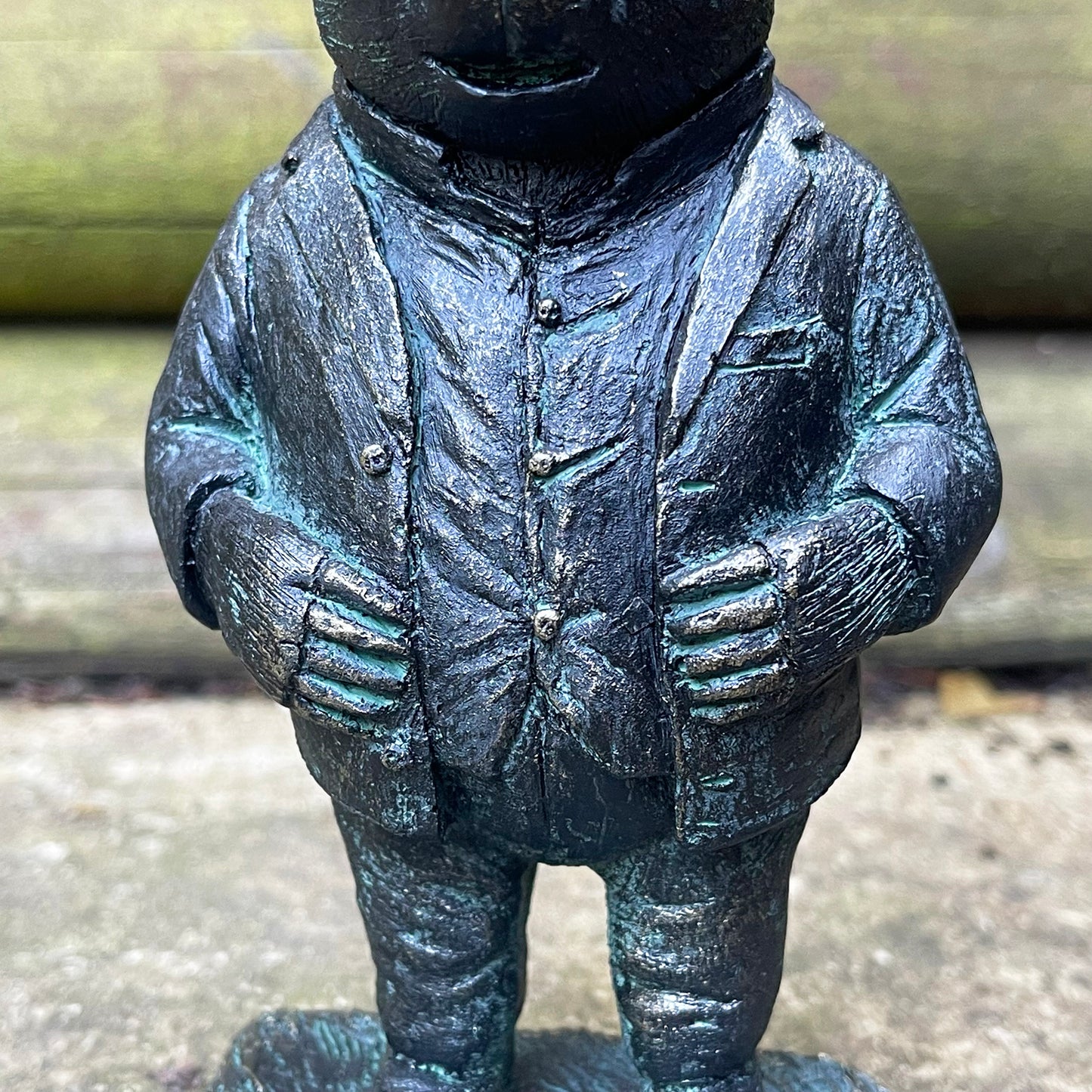 Herr Maulwurf-Ornament aus Bronze