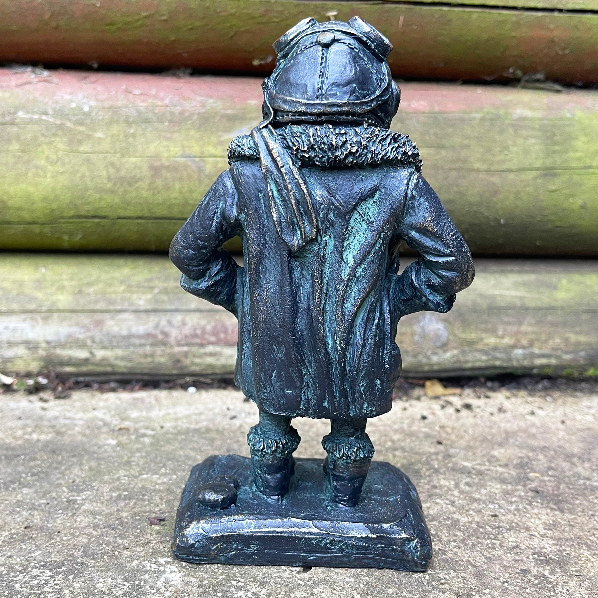 Bronze Resin Mr Toad Pilot Ornament