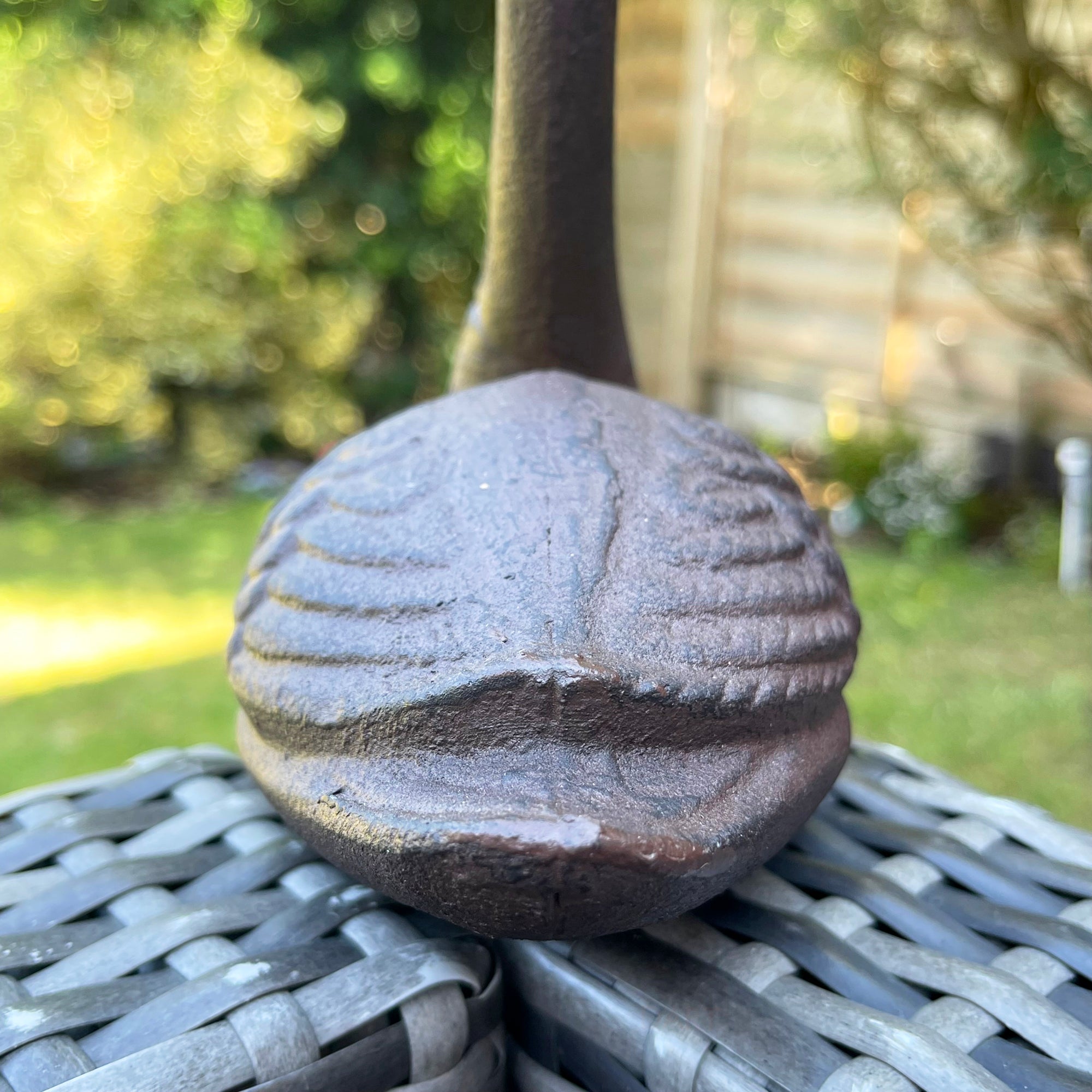 Cast Iron Swan Garden Ornament