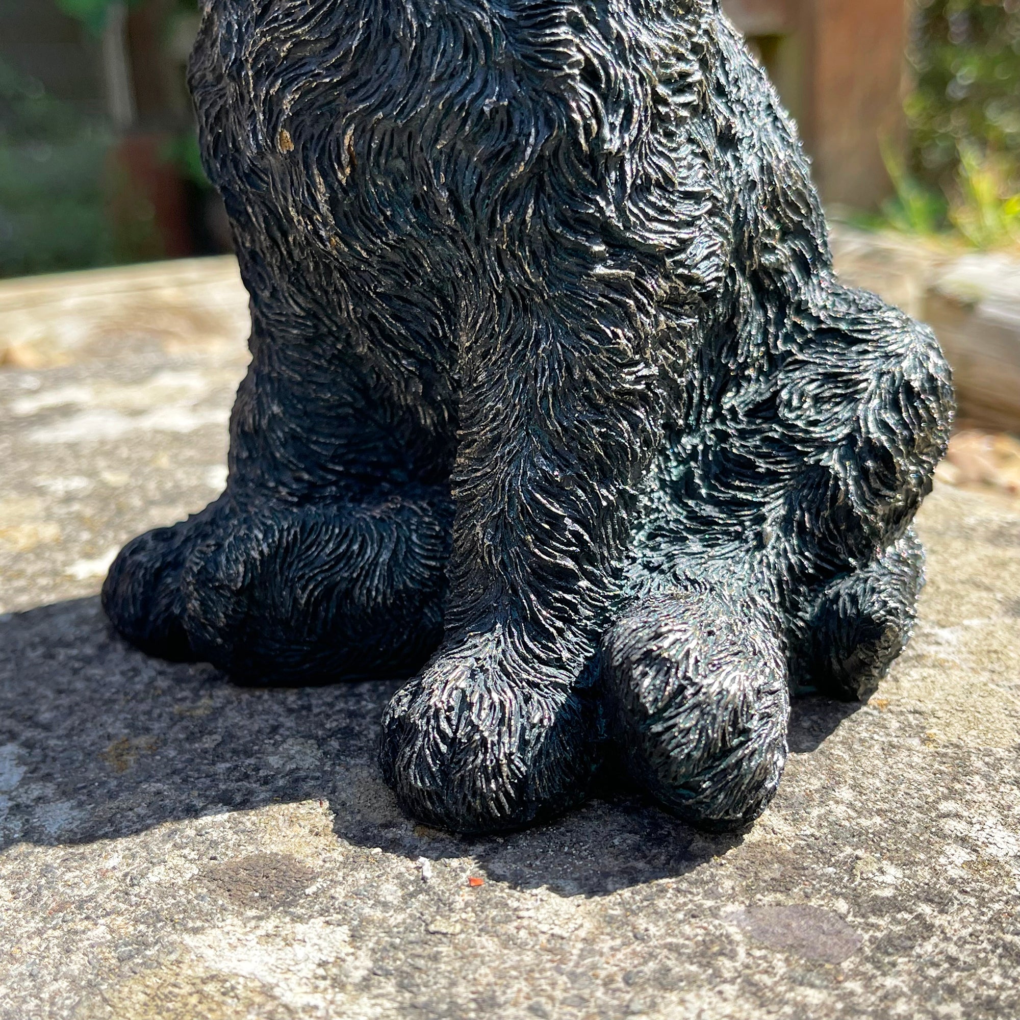 Bronze Resin Cockapoo Dog Ornament