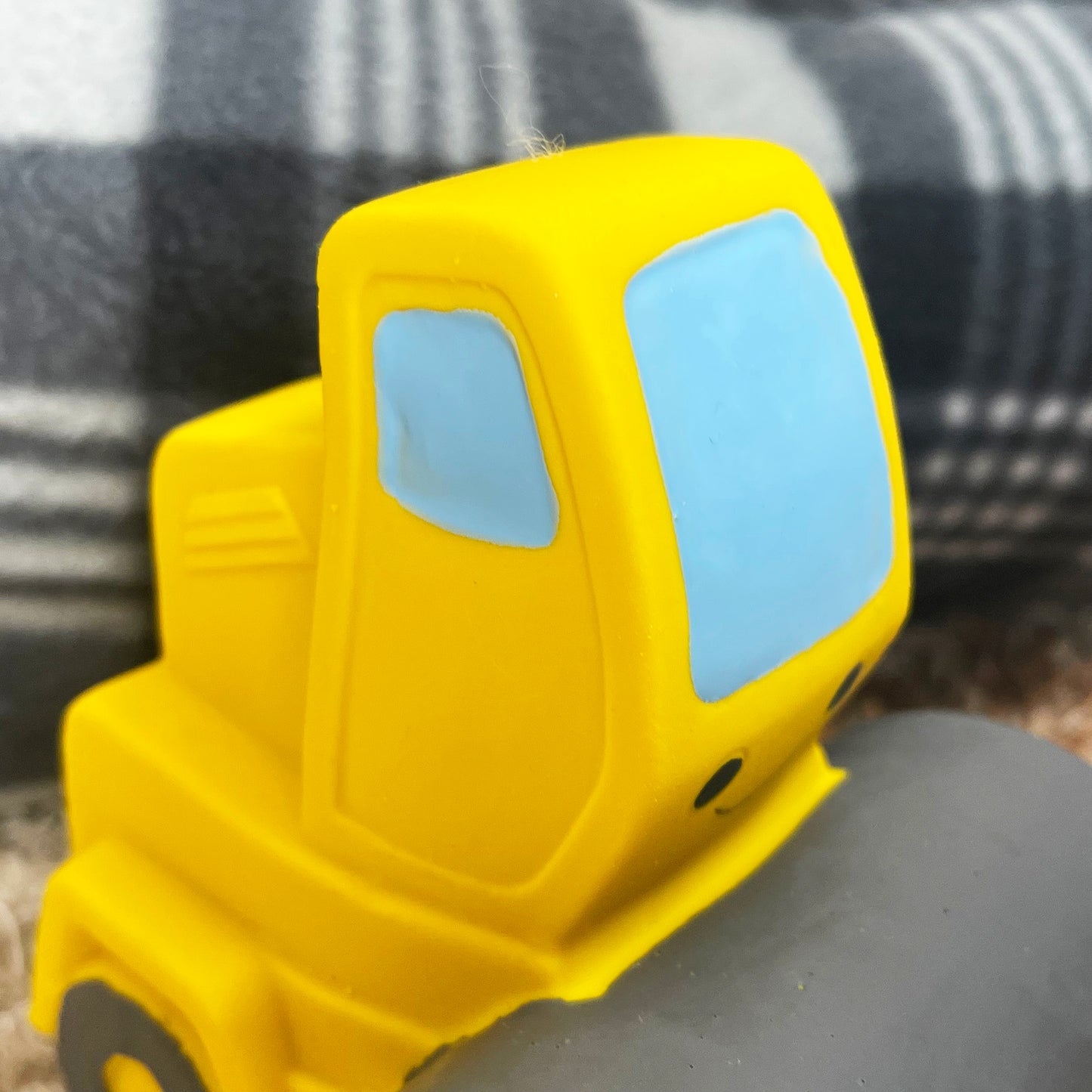 Latex Road Roller Squeaky Dog Toy