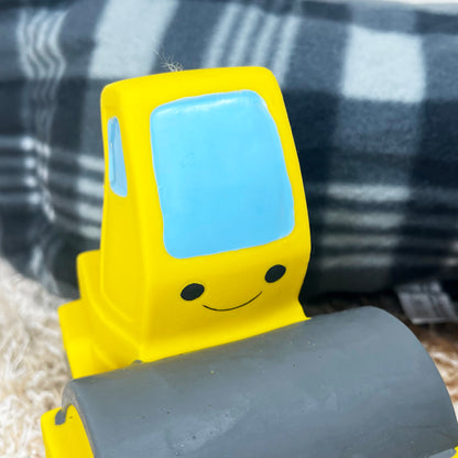 Latex Road Roller Squeaky Dog Toy