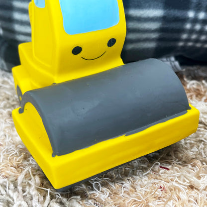 Latex Road Roller Squeaky Dog Toy