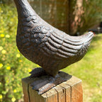 Cast Iron Happy Duck Ornament