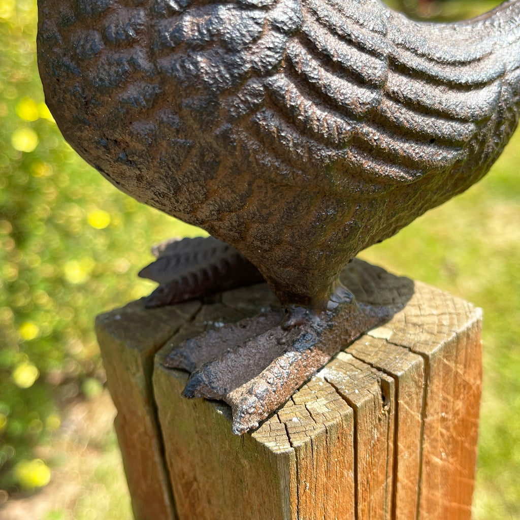 Cast Iron Happy Duck Ornament