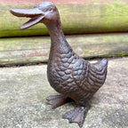 Cast Iron Happy Duck Ornament